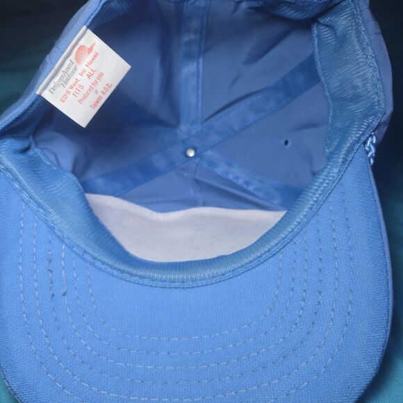 VINTAGE Surf Hawaii Sunset Waimea Pipeline Ala Moana Snapback Hat. Eds Honolulu - Picture 3 of 3